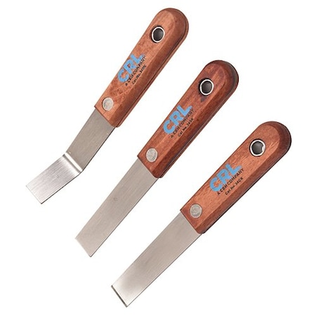 Cr Laurence 3/4 in. Putty Knife Set - 3 pieces 34KSET